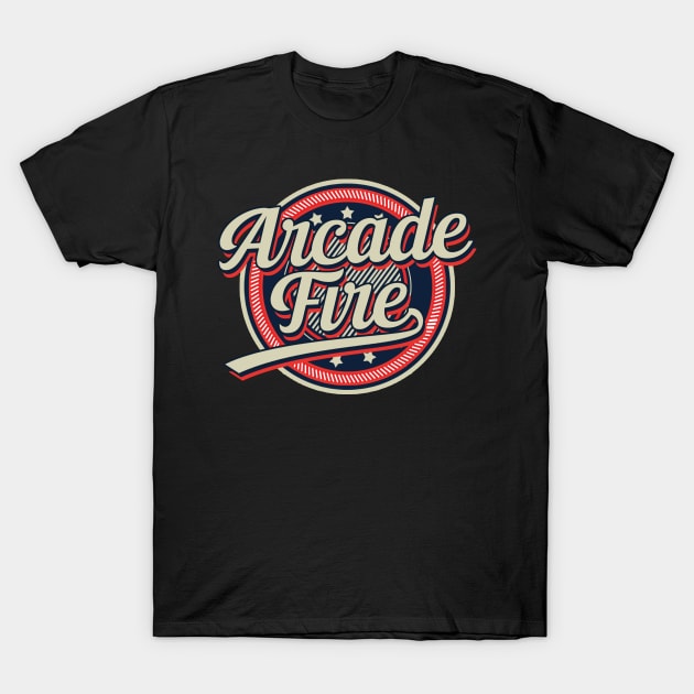 Graphic Aesthetic Arcade Proud Name Circle Vintage Art T-Shirt by ElinvanWijland birds